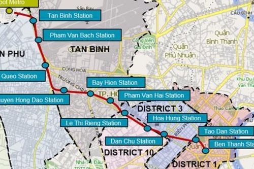 Tư vấn dự án metro số 2 Bến Thành – Tham Lương thông báo chấm dứt hợp đồng