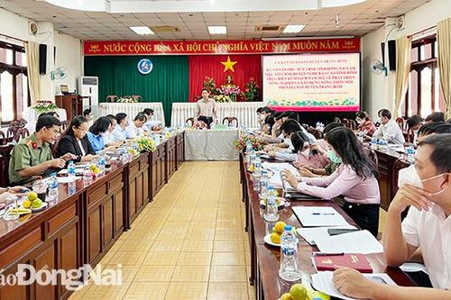 Trảng Bom xây dựng nông thôn mới gắn với đô thị loại 4