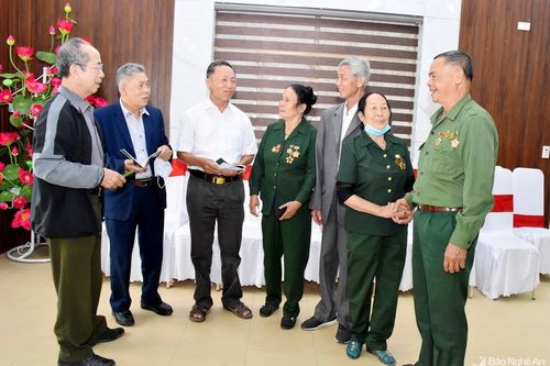 Nghệ An: Gặp mặt kỷ niệm 56 năm mở đường 20 Quyết Thắng