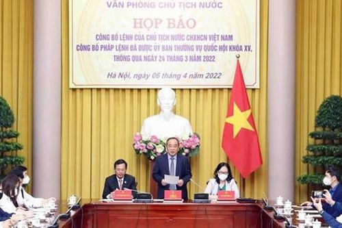 Công bố Pháp lệnh về đưa người nghiện ma túy dưới 18 tuổi vào cơ sở cai nghiện bắt buộc
