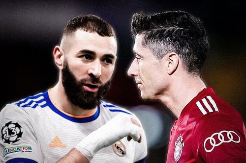 Top ghi bàn Champions League: Benzema áp sát Lewandowski