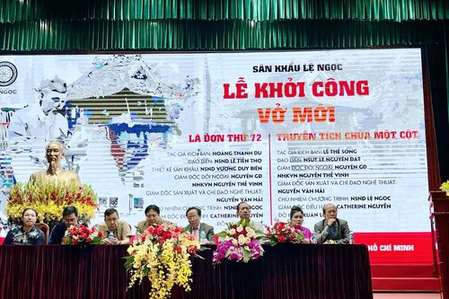 Sân khấu Kịch Lệ Ngọc khởi công dựng hai tác phẩm sân khấu về đề tài lịch sử