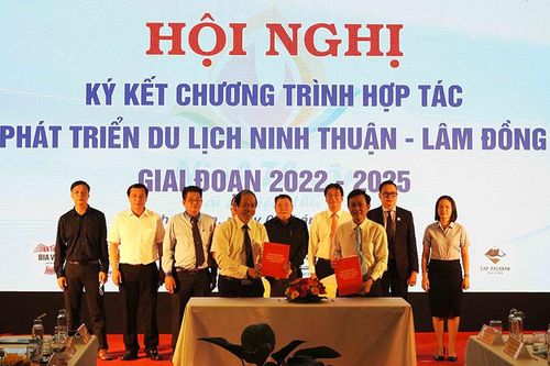 Ninh Thuận và Lâm Đồng ký kết hợp tác phát triển du lịch