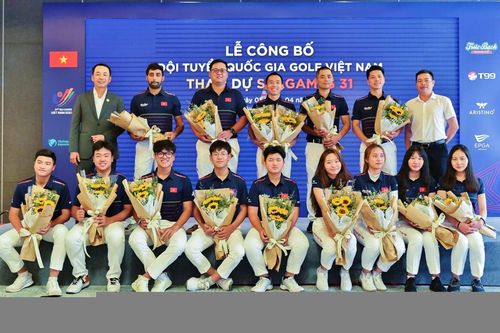 Chốt danh sách đội tuyển golf Việt Nam tham dự SEA Games 31: Đội hình trẻ nhất từ trước tới nay