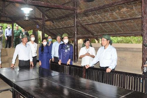 Thăm Căn cứ Tà Thiết - nơi lưu dấu chiến công của nữ tướng Nguyễn Thị Định