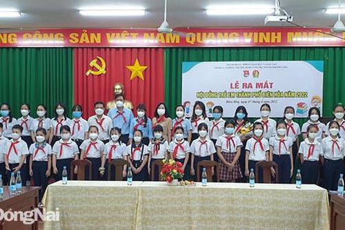 Ra mắt Hội đồng trẻ em TP.Biên Hòa