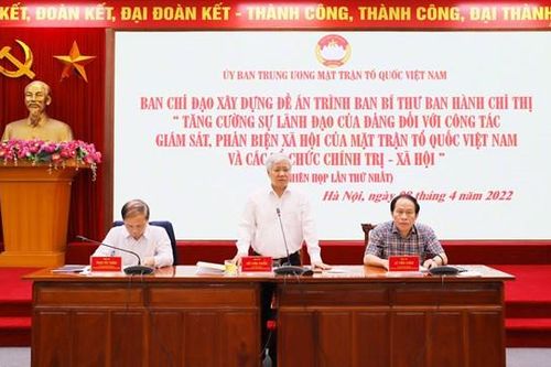 Tạo bước chuyển mạnh mẽ trong công tác giám sát, phản biện xã hội