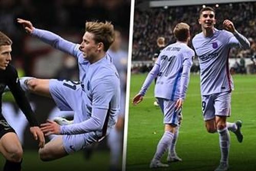 Lượt đi tứ kết Europa League: Frankfurt cầm hòa trước Barca