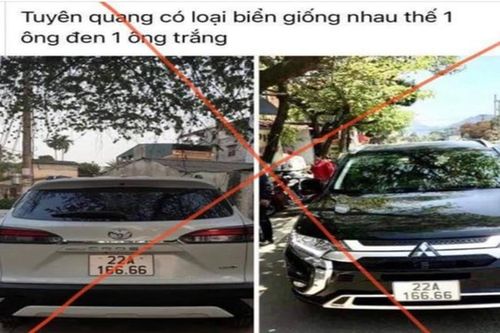 Xác minh 2 ô tô trùng biển số 'nhân đôi lộc lá'