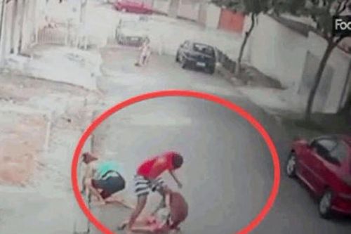 Nể phục người đàn ông giải cứu bé trai bị chó Pitbull cắn
