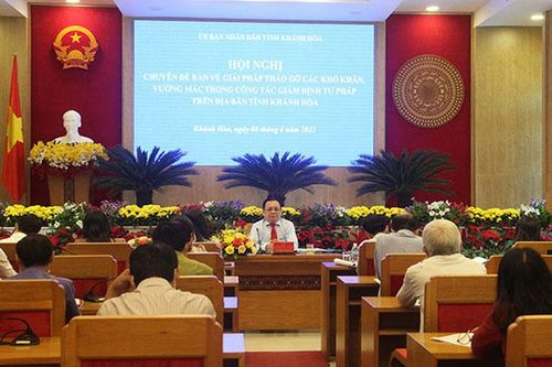 Bàn giải pháp tháo gỡ khó khăn trong giám định tư pháp