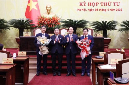 Miễn nhiệm và bầu bổ sung Ủy viên UBND thành phố Hà Nội nhiệm kỳ 2021 - 2026