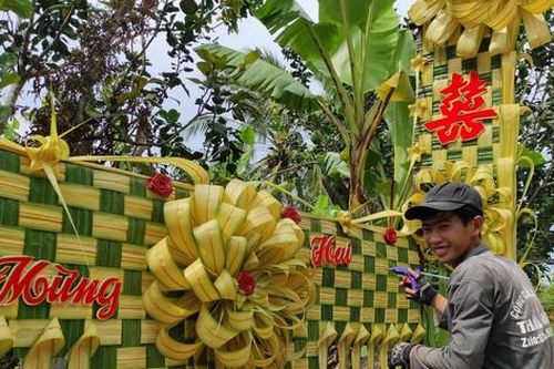 Cổng cưới lá dừa, nét đẹp mộc mạc 'độc nhất vô nhị' ở miền Tây sông nước