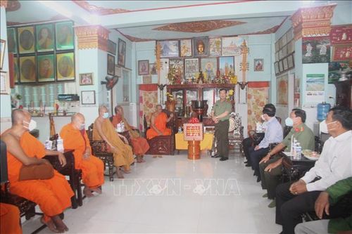 Thăm, chúc Tết Chôl Chnăm Thmây tại Bạc Liêu
