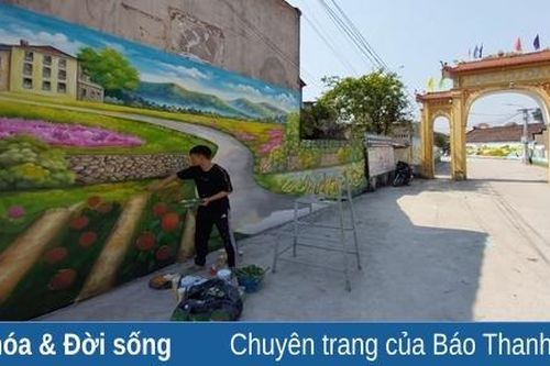 Về Cự Đà ngắm 'bức tranh' quê