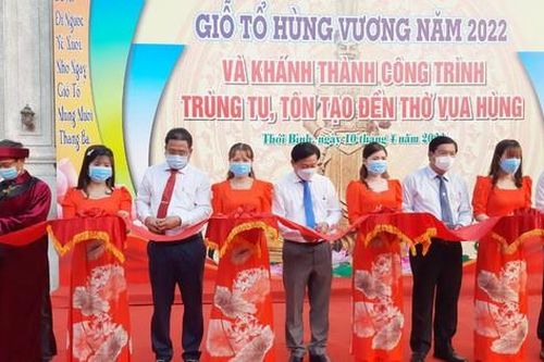 Trang trọng Lễ Giỗ Tổ Hùng Vương và khánh thành công trình trùng tu Đền thờ Vua Hùng tại Cà Mau