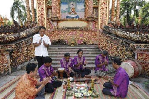 Nhạc trống lớn của người Khmer ở Cà Mau được công nhận di sản cấp quốc gia