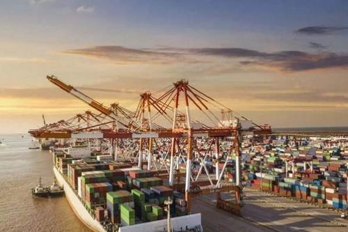 Container chất đống tại tâm dịch Trung Quốc và các cảng Mỹ