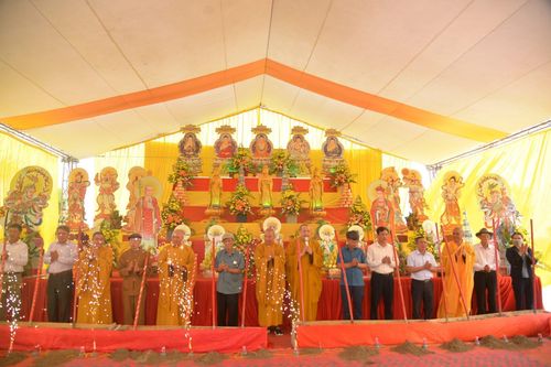 Hải Phòng: Lễ khởi công động thổ xây dựng ngôi đại hùng bảo điện chùa Khánh Ninh