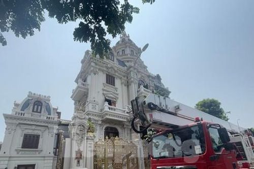 Mới nhất vụ cháy 'lâu đài' trăm tỷ ở Quảng Ninh