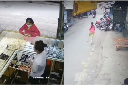 'Nữ quái' cướp ở tiệm vàng rồi chạy bộ thoát thân nhưng phản ứng của bà chủ mới là điều gây chú ý