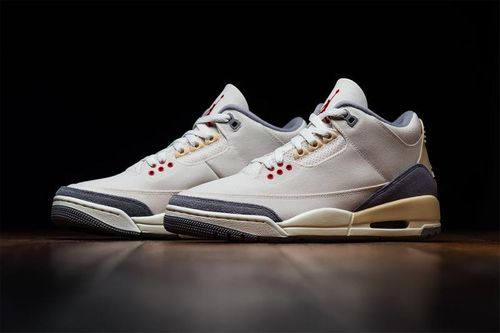 Air Jordan cách điệu với thiết kế mới mang tên Air Jordan 3 'Muslin'