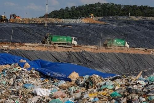 Bãi rác Nam Sơn đã vượt quá hạn mức xử lý chất thải