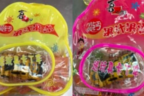 Thu hồi kẹo thạch sữa trái cây vì gây nghẹt thở