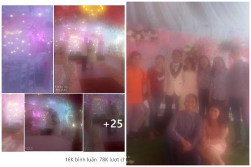 'Tá hỏa' bộ ảnh cưới 'thảm họa', mờ mịt không nhìn rõ một ai