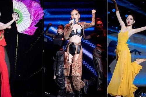 Thí sinh hát opera, bắn rap, nhảy sexy tại phần thi tài năng của Miss World Việt Nam