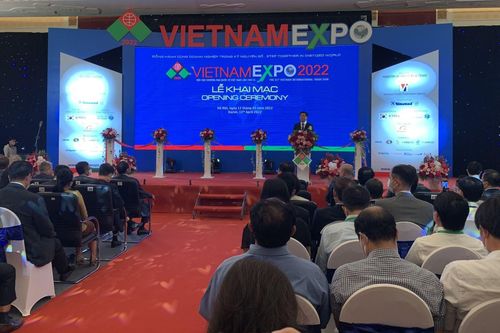Hơn 400 doanh nghiệp tham dự Vietnam Expo 2022