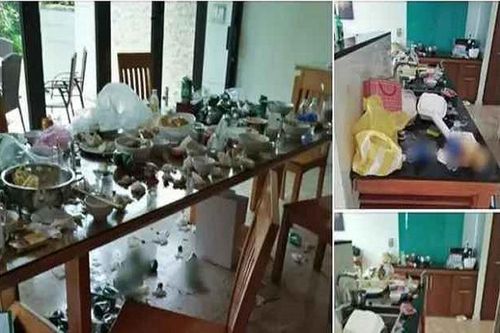 Nhìn 'thượng đế' xả rác bừa bãi, chủ villa nhìn mà ngao ngán