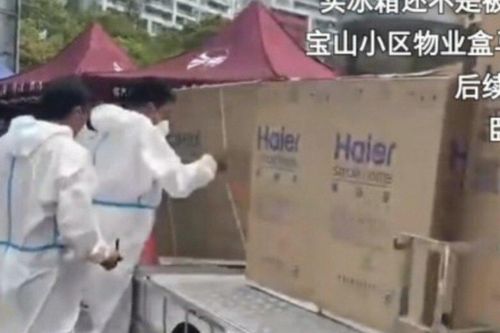 Người dân Thượng Hải đổ xô mua tủ lạnh, tủ trữ đông giữa đợt phong tỏa