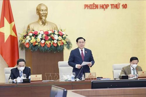 Hình ảnh khai mạc Phiên họp thứ 10 của Ủy ban Thường vụ Quốc hội