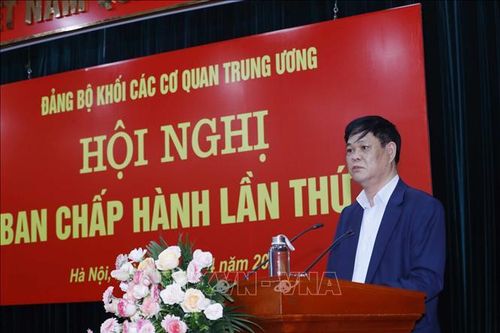 Hội nghị Ban Chấp hành Đảng bộ Khối các cơ quan Trung ương lần thứ 8