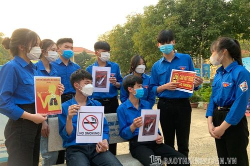 Không thuốc lá trong đoàn viên, thanh niên