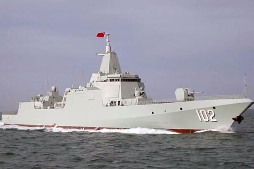 Trung Quốc điều 4 tuần dương hạm mạnh nhất đến gần nơi tàu sân bay Mỹ tập trận