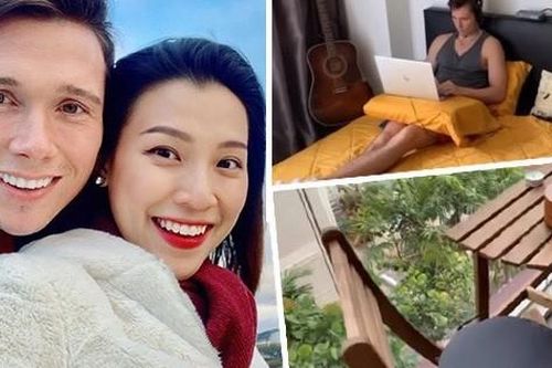 Nuối tiếc tổ ấm nhỏ nhắn nhưng đắt tiền của Hoàng Oanh và chồng Tây tại Singapore khi còn chưa ly hôn