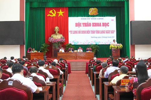 Hội thảo khoa học 'Từ Long Hồ dinh đến tỉnh Vĩnh Long ngày nay'