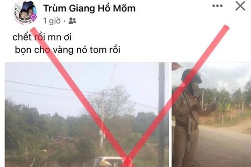 Xử lý Facebook 'Trùm Giang Hồ Mõm' xúc phạm CSGT ở Sơn La