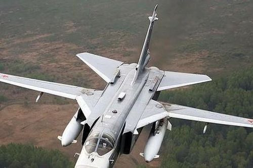Tiêm kích Su-27, oanh tạc cơ Su-24M Nga tập trận ở Baltic
