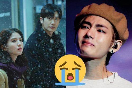 V (BTS) bật khóc trong bất lực khi phim của bạn thân Park Hyung Sik quá ngắn