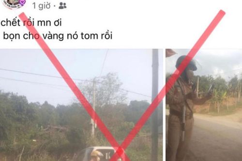 Xử phạt thanh niên có facebook 'Trùm giang hồ mõm' vì đăng tải thông tin xúc phạm CSGT