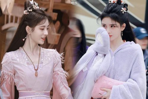 Cúc Tịnh Y xinh đẹp trên phim trường Hoa Nhung lại bị chê tạo hình quá giống Tiên Kiếm Kỳ Hiệp 4?