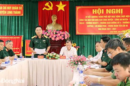 Phối hợp thực hiện dân vận 'Chung sức xây dựng nông thôn mới nâng cao'