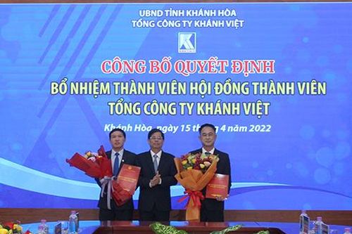 Tổng Công ty Khánh Việt: Công bố quyết định về công tác cán bộ lãnh đạo, quản lý