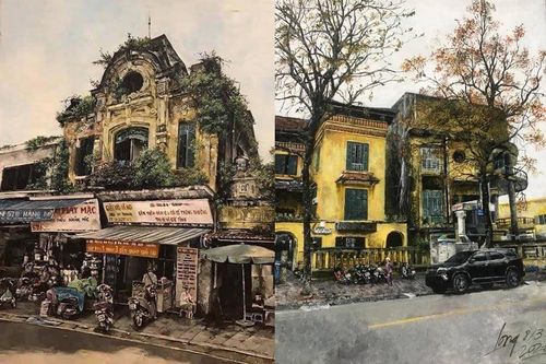 Bộ tranh vẽ Hà Nội gây sốt vì đẹp như ảnh chụp, danh tính họa sĩ còn bất ngờ hơn