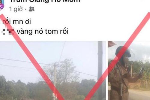 Công an làm việc với chủ tài khoản Facebook 'Trùm Giang Hồ Mõm' vì xúc phạm cảnh sát giao thông