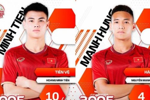 2 cầu U17 Việt Nam được giữ lại tập huấn tại Đức