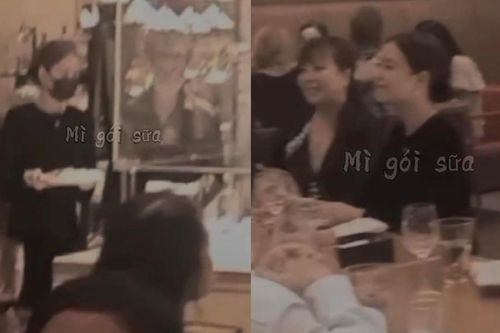 Netizen bắt trọn khoảnh khắc Hoàng Thùy Linh 'ra mắt' gia đình Gil Lê